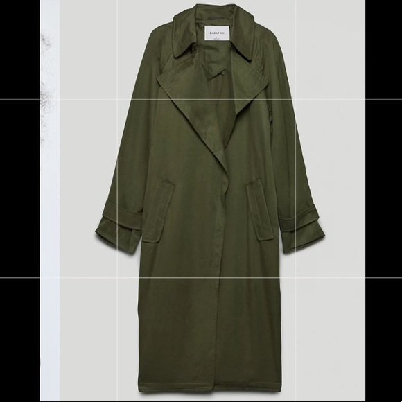 Aritzia Babaton Lawson Trench Coat Size L ⭐️⭐️⭐️⭐️ - Picture 9 of 13